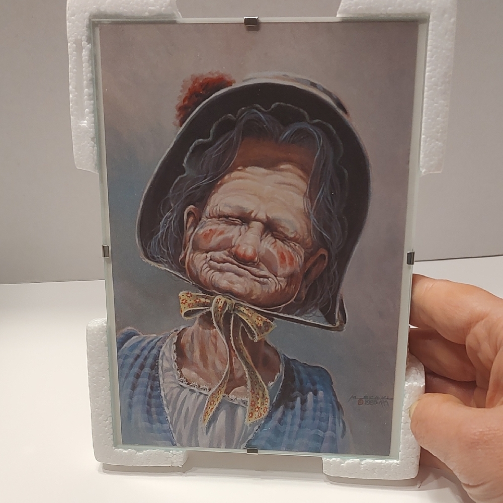 M Scavel 5" X 7" Print 1985